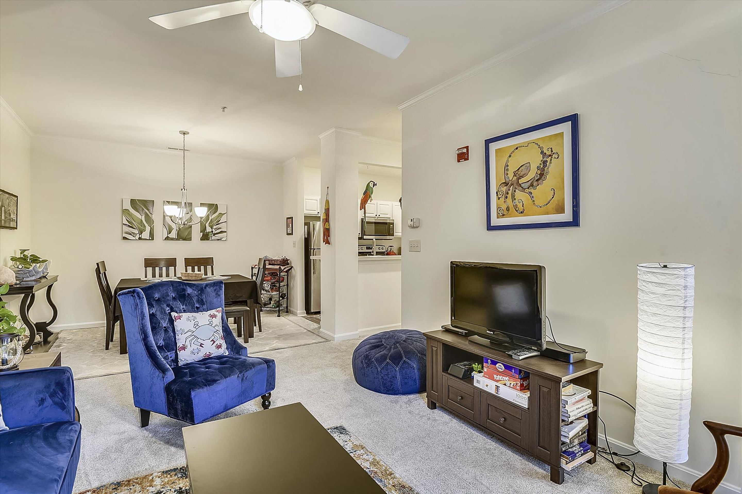 公寓客房, 2 間臥室 | 客廳