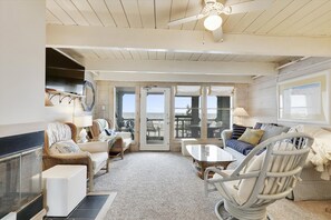 Townhome, 4 Bedrooms | Living room - Atlantic Watergate #17 by Long & Foster (Bethany Beach)