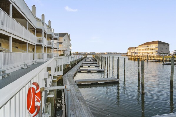 Townhome, 3 Bedrooms | Dock - Bethany Marina Unit #76 by Long & Foster (Ocean View)