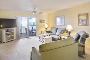 Condo, 2 Bedrooms | Living room - Bethany Bay 116 Anderson Dr by Long & Foster (Ocean View)