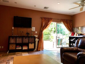 Smart TV, video games, stereo