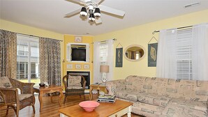 Maison mitoyenne, 4 chambres | Salle de séjour
