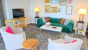 Condo, 3 Bedrooms | Living room - Henlopen Unit 801 by Long & Foster (Rehoboth Beach)
