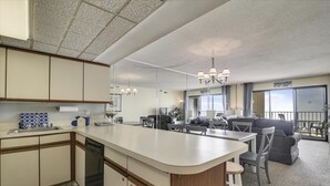 Condo, 2 Bedrooms | Private kitchen - Henlopen Unit 303 by Long & Foster (Rehoboth Beach)