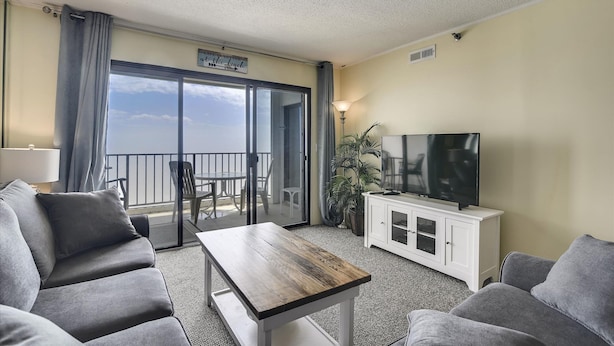 Condo, 2 Bedrooms | Living room - Henlopen Unit 303 by Long & Foster (Rehoboth Beach)