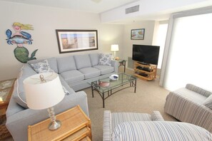 Appart'hôtel, 2 chambres | Salle de séjour