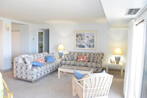 Condo, 2 Bedrooms | Living room - Henlopen Unit 409 by Long & Foster (Rehoboth Beach)