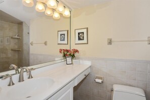 Condo, 2 Bedrooms | Bathroom | Towels - Henlopen Unit 619 by Long & Foster (Rehoboth Beach)