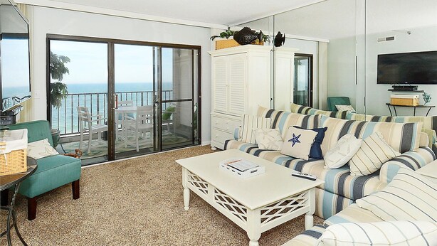 Condo, 2 Bedrooms | Living room - Henlopen Unit 613 by Long & Foster (Rehoboth Beach)