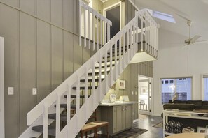 House, 4 Bedrooms | Staircase - Just Beachy 644 Tingle Ave by Long & Foster (Bethany Beach)
