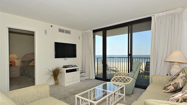 Condo, 2 Bedrooms | Living room - Sea Colony 306 Harbour House by Long & Foster (Bethany Beach)