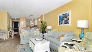 Condo, 2 Bedrooms | Living room - Sea Colony E 106 Dover House by Long & Foster (Bethany Beach)