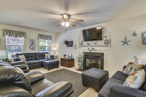 Casa, 3 habitaciones | Sala de estar