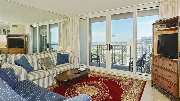 Condo, 2 Bedrooms | Living room - The Shoals Unit 2 by Long & Foster (Fenwick Island)