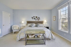 Maison, 4 chambres | 4 chambres, décor unique, ameublement unique, literie fournie