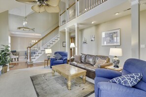 House, 4 Bedrooms | Living room - Bayside at Bethany Lakes 193 by Long & Foster (Ocean View)