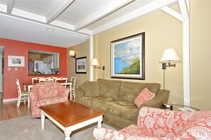 Living room - Sea Colony 905 Chesapeake House by Long & Foster (Bethany Beach)