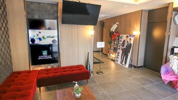 Sitteområde i lobbyen