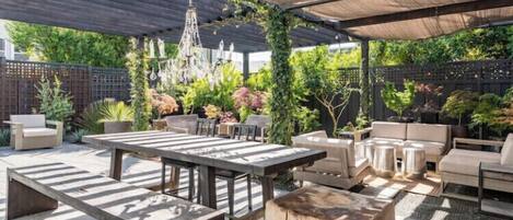 Udendørs spisemuligheder