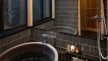 Private Vacation Home, South side | Bathroom | Combined shower/tub, deep soaking tub, free toiletries, hair dryer