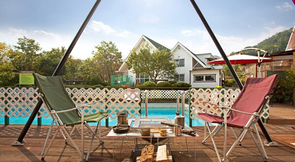 Glamping | Terrace/patio