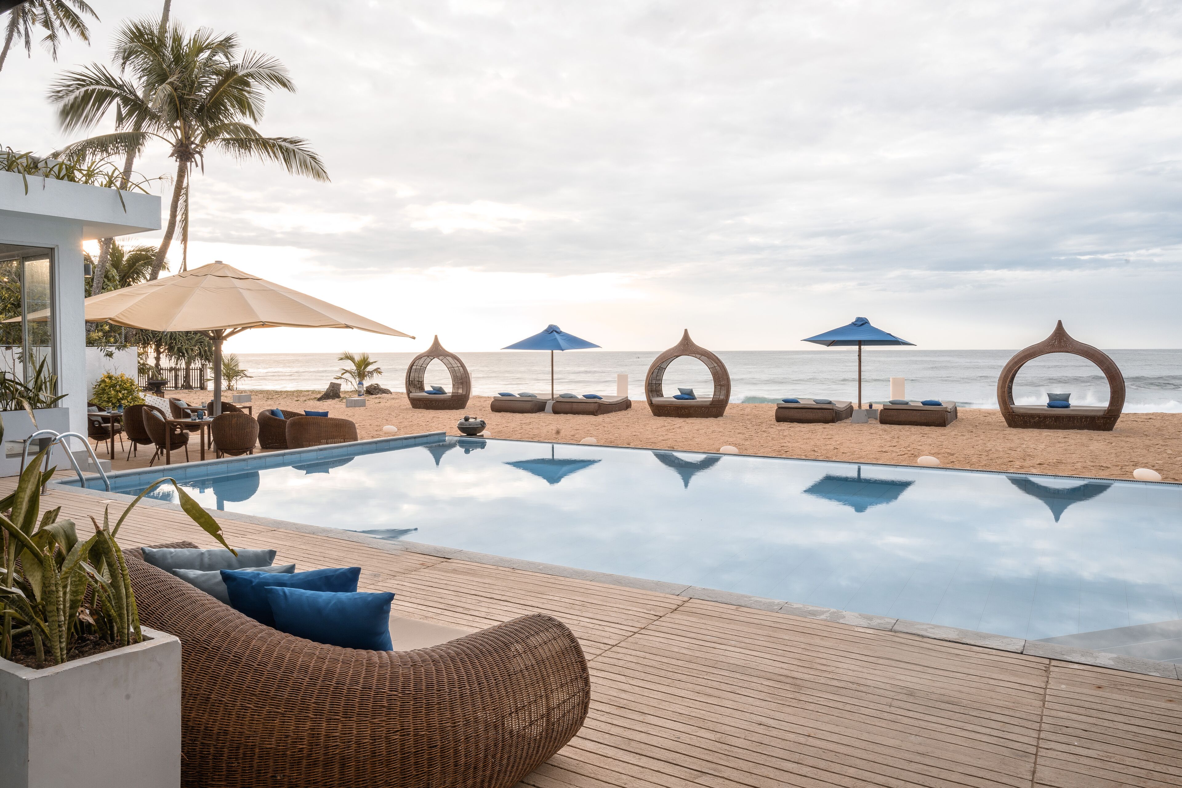 Udsigt fra overnatningsstedet