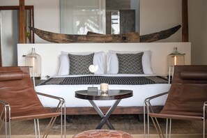 Chambre Premium, 1 très grand lit, non-fumeur, vue mer