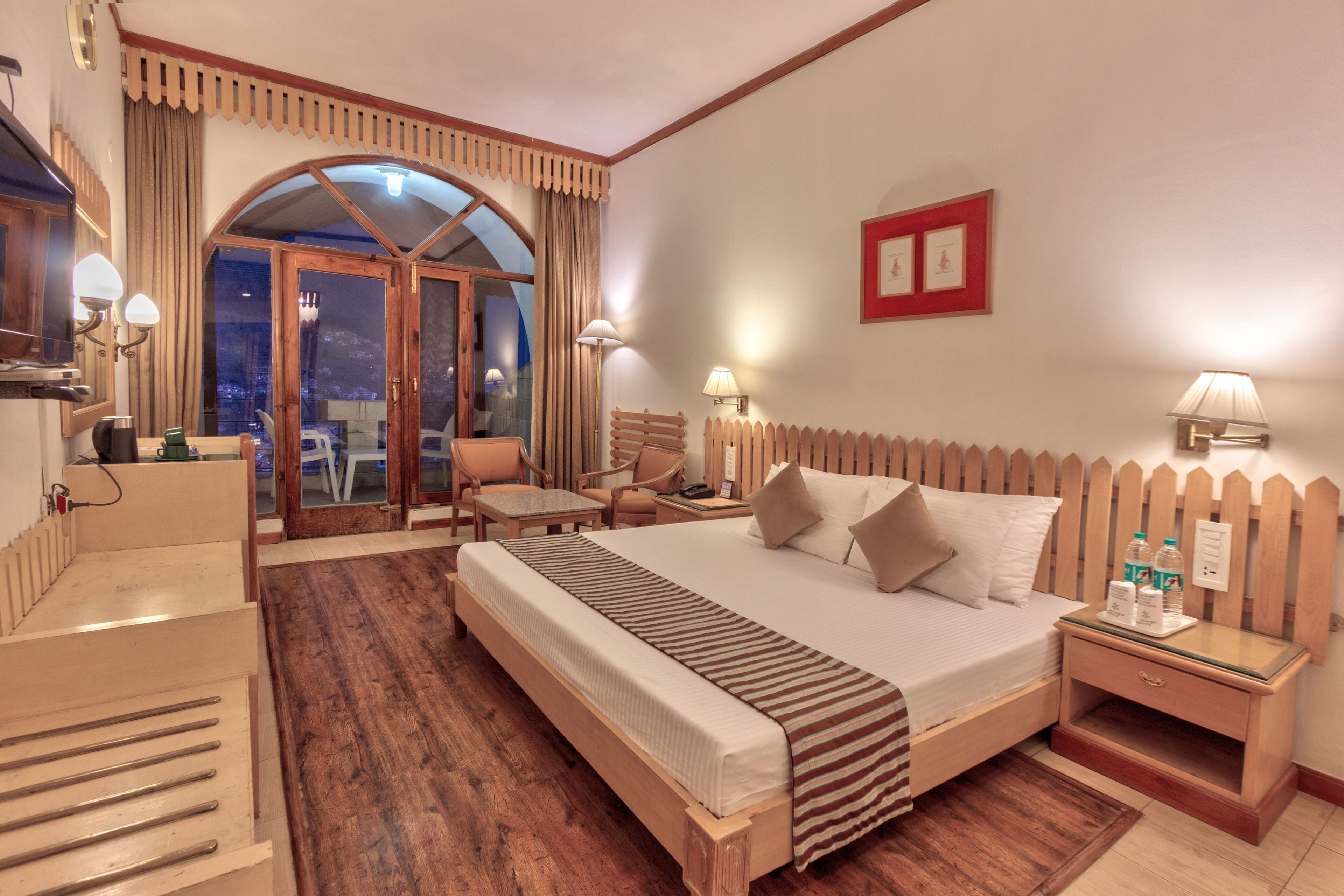 Regency Room | Premium bedding, memory foam beds, individually decorated