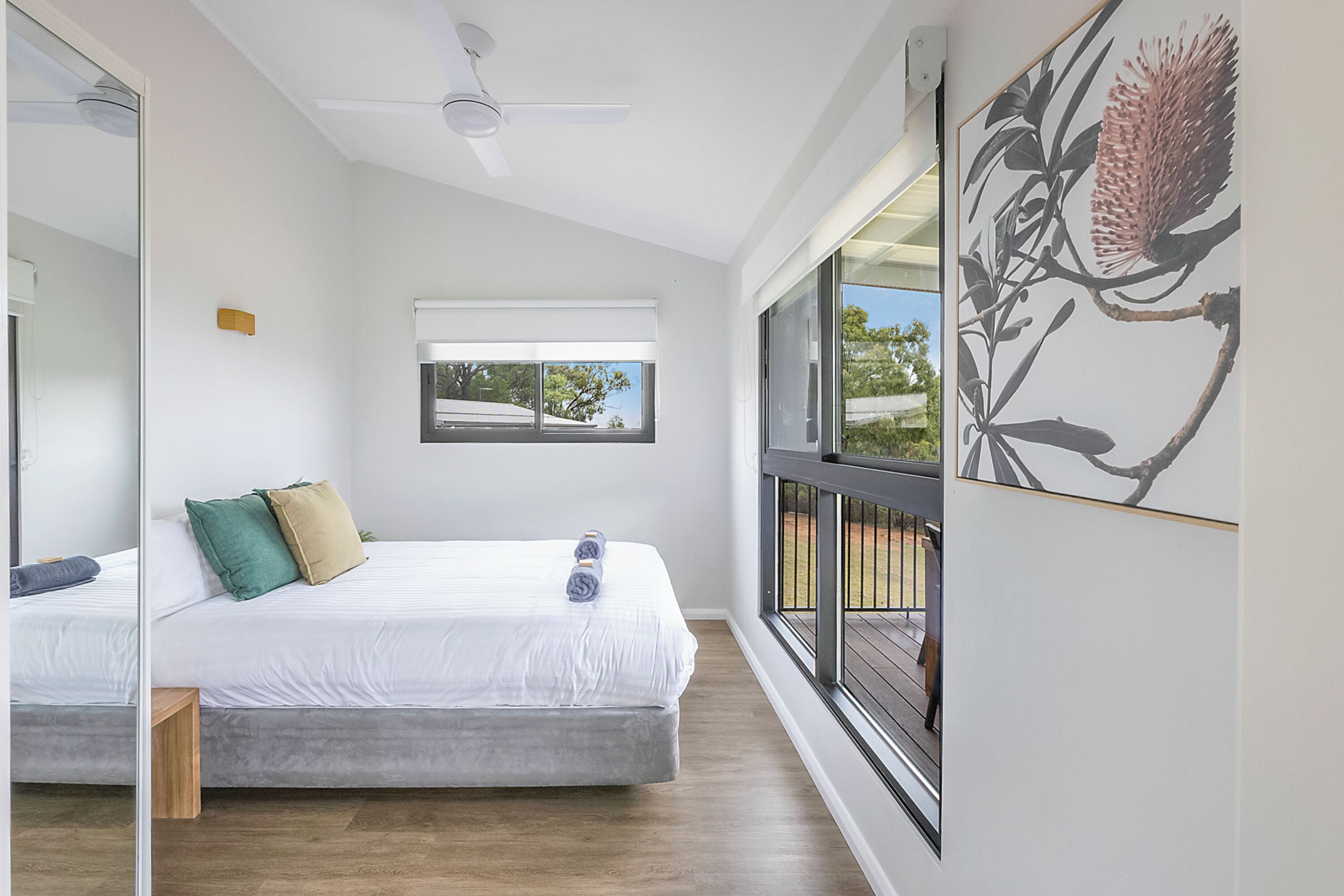 Standard-Ferienhütte, barrierefrei (Sleeps 7) | Kostenloses WLAN, Bettwäsche
