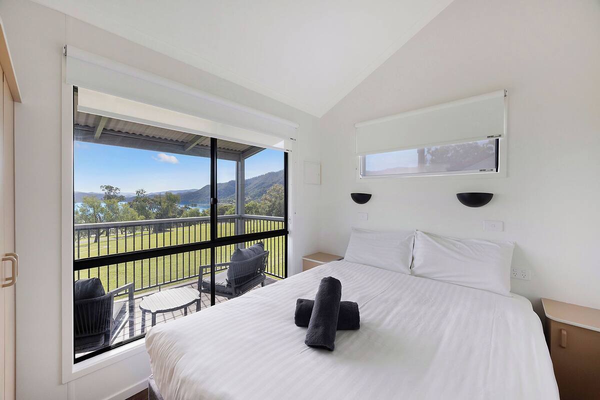 ดีลักซ์เคบิน (Sleeps 6) | Wi-Fi ฟรี, ผ้าปูที่นอน