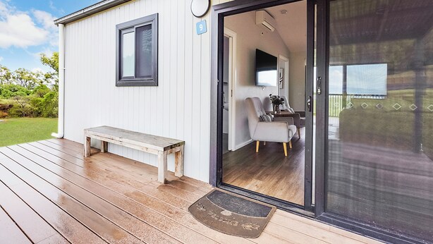 Hytte – standard, tilgjengelighetstilpasset (Sleeps 7) | Terrasse/patio