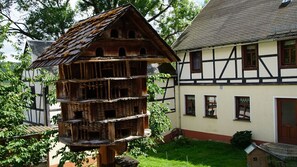 Majoituspaikan julkisivu