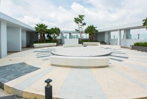 Enceinte de l’hébergement