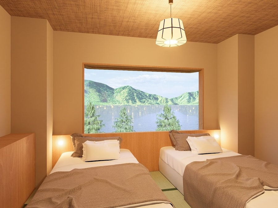 Japanese Western Style Room for 5 Guests | In-room safe, desk, free WiFi