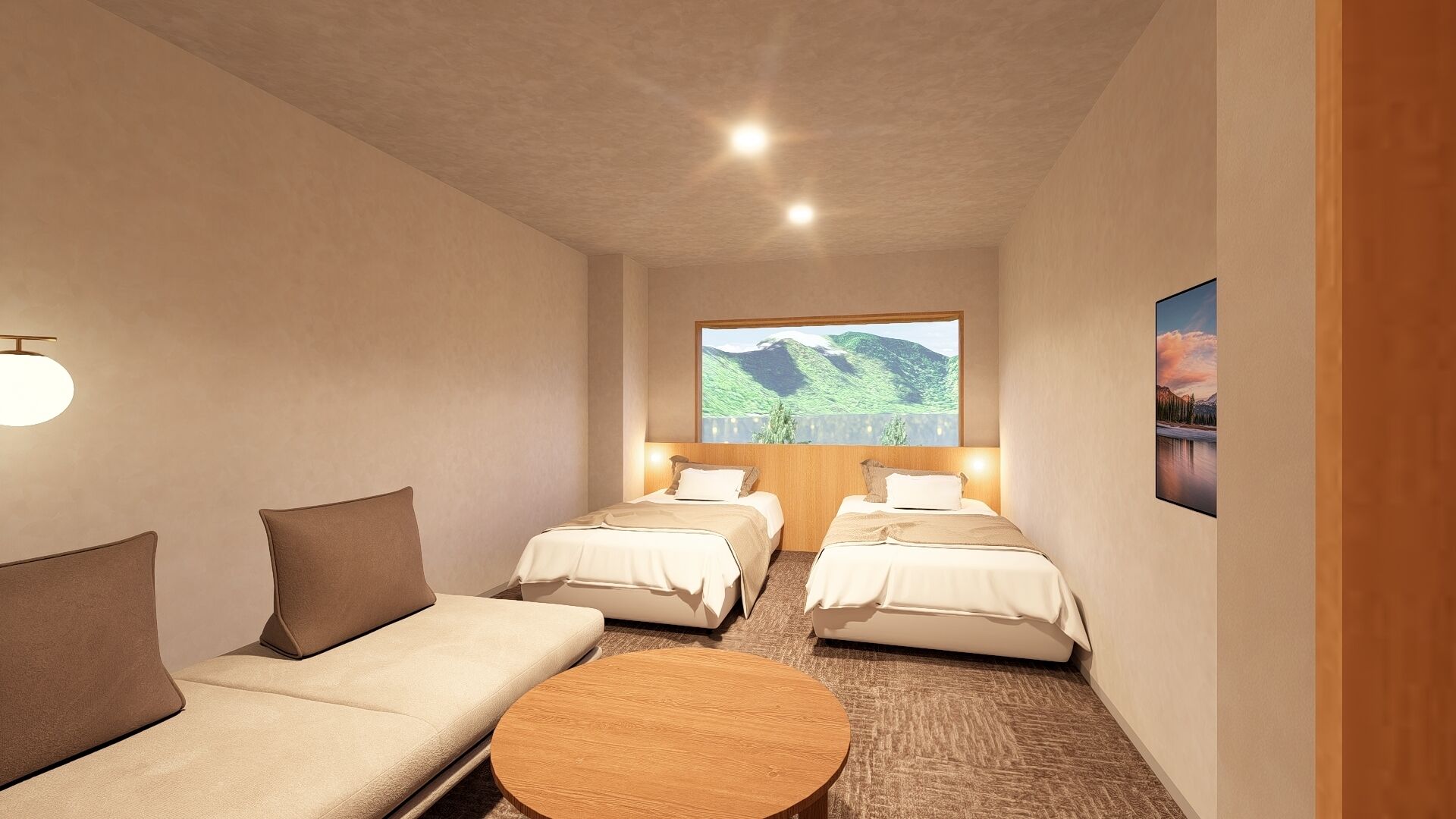 Habitación Confort con 2 camas individuales, 2 camas individuales | Caja de seguridad en la habitación, escritorio y wifi gratis 
