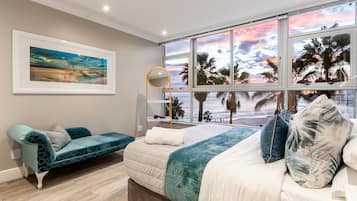 Vista a la playa o el mar