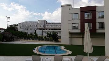 Seasonal outdoor pool