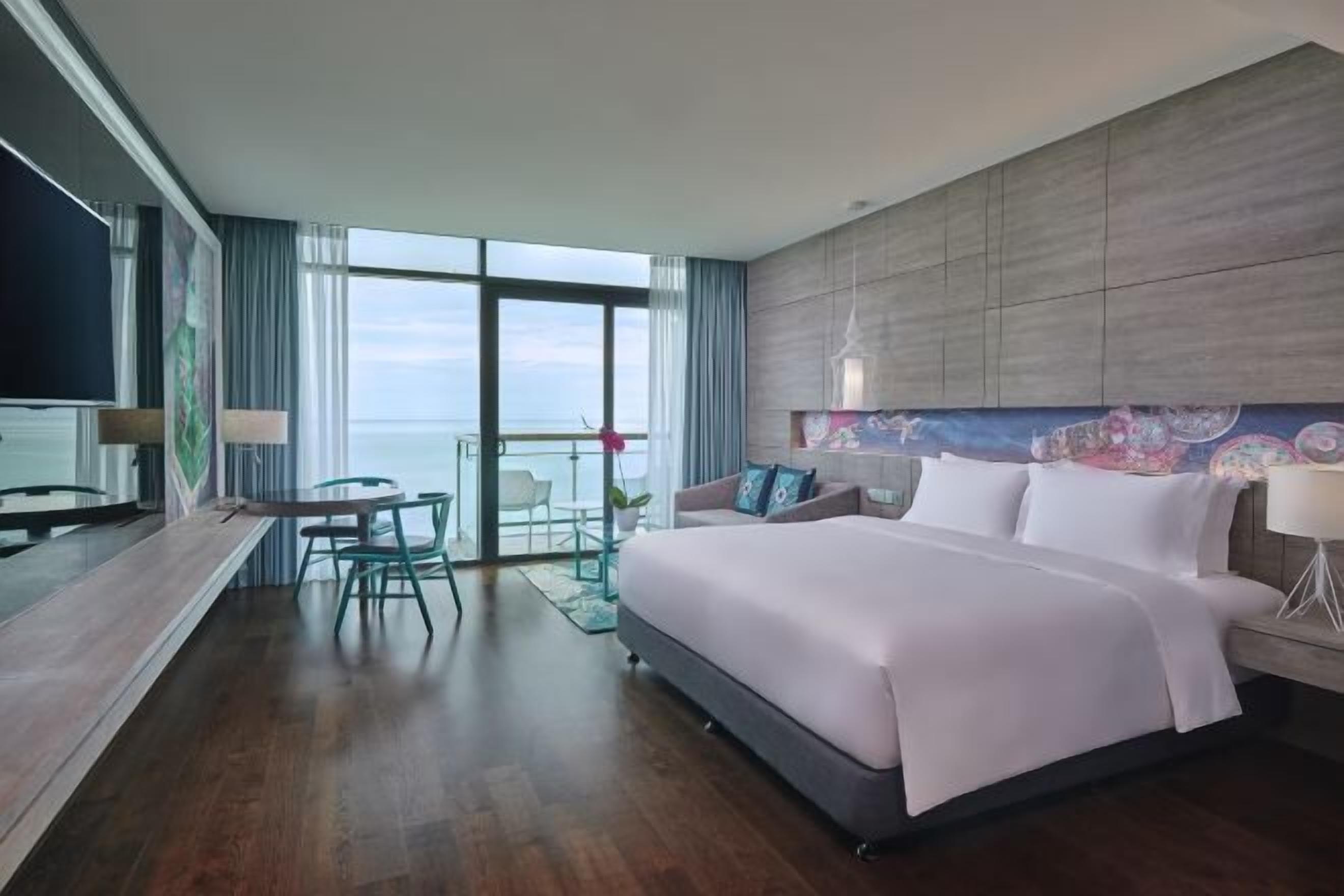 In-room safe, desk, blackout curtains, soundproofing