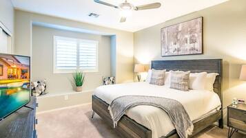 House (6 Bedrooms) | 6 bedrooms, iron/ironing board, travel cot, bed sheets