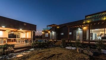 Front of property - evening/night