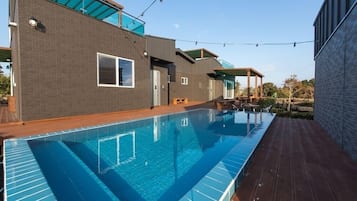 Seasonal outdoor pool