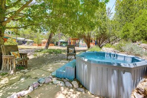 Bain à remous extérieur