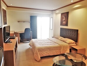 Estudio | 1 dormitorio, wifi, ropa de cama