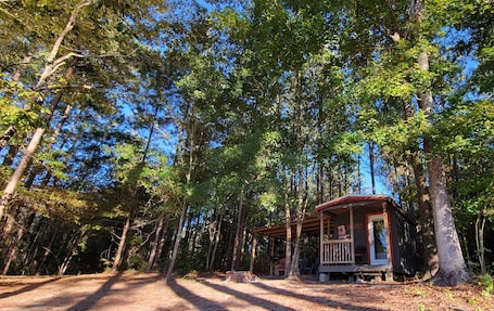 Exterior. DISCONNECT! Experience Life Off-Grid