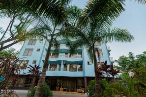 Voorkant van accommodatie