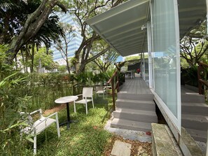 Cabin - Block 81 | Terrace/patio - Shipping Container Hotel @ One-North (Singapore)