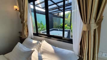 Deluxe Room | Peti besi dalam bilik, Wi-fi percuma, cadar katil