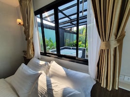 Habitación Deluxe | Caja fuerte, wifi gratis, ropa de cama