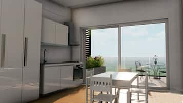 Appartement Supérieur | 1 chambre, coffres-forts dans les chambres, Wi-Fi gratuit