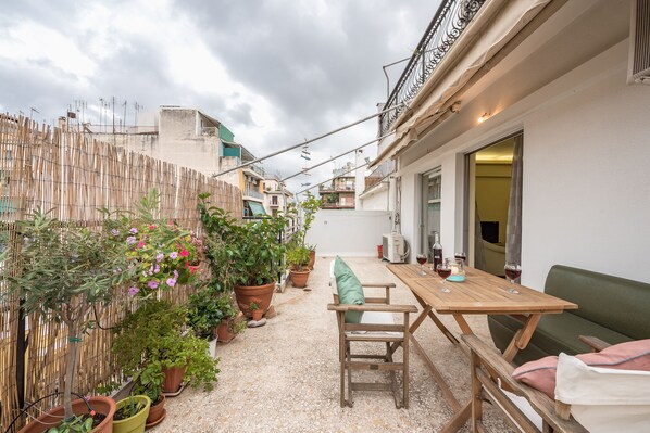 Terrace/patio - Keramikos Flower Power Residence (Athens)